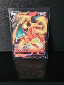 Charizard V - 17/172 - Ultra Rare Brilliant Stars - Pokemon TCG Near Mint+ - Image 1