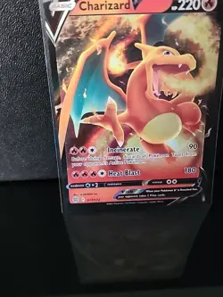Charizard V - 17/172 - Ultra Rare Brilliant Stars - Pokemon TCG Near Mint+ - Image 5