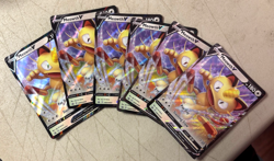 6 ----- Pokemon TCG Meowth V SWSH004 SWSH: Sword & Shield - Image 1