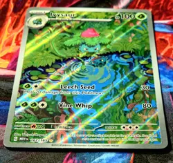 Pokemon TCG SV: Scarlet & Violet 151 Ivysaur 167/165 IR Full Alternate Art - Image 2