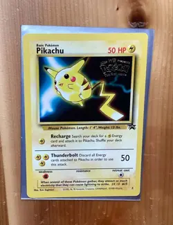 Pokemon Pikachu TCG The First Movie Edition Black Star Promo #4 - Image 1