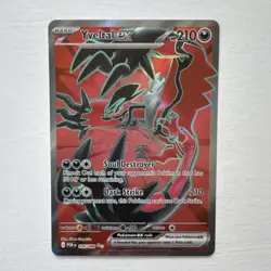 Pokemon Yveltal EX 105/088 PO Basic 210 HP Ultra Rare Full Art Holo Card - Image 1