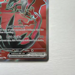 Pokemon Yveltal EX 105/088 PO Basic 210 HP Ultra Rare Full Art Holo Card - Image 5