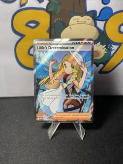 Lillie's Determination 169/132 Pokemon TCG Me01: Mega Evolution Ultra Rare Holo - Image 3