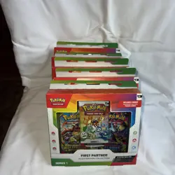 Pokemon TCG - First Partner Illustration Collection - Series 1 - Sealed X5! - Image 2