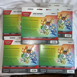 Pokemon TCG - First Partner Illustration Collection - Series 1 - Sealed X5! - Image 5