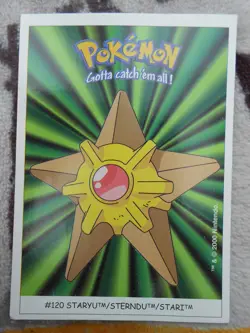 STARI / STARYU #120 - DUNKIN BOOMER 2000 - CARTE POKEMON - TRES BON ETAT - Image 1