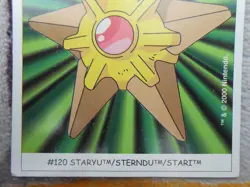 STARI / STARYU #120 - DUNKIN BOOMER 2000 - CARTE POKEMON - TRES BON ETAT - Image 3
