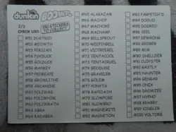 STARI / STARYU #120 - DUNKIN BOOMER 2000 - CARTE POKEMON - TRES BON ETAT - Image 4