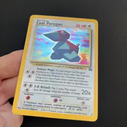 Cool Porygon #15 WOTC Black Star Promo Pokemon Card - Image 4