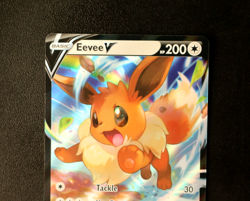 Pokemon Card TCG - Eevee V 108/159 - Crown Zenith - Rare Holo V - NM ⭐ - Image 2
