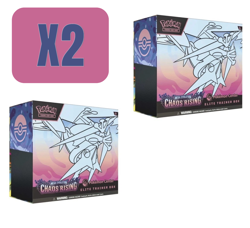 PRESALE - Pokemon TCG Chaos Rising Pokemon Center Elite Trainer Box ETB x2 - Image 1