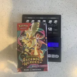 VERY HEAVY 153G Pokemon Ascended Heroes Booster Bundle 6 Packs | #2 - Image 1