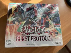 Yugioh Burst Protocol Booster Box 1st Edition Factory Sealed - Image 1