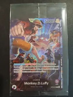 Monkey D. Luffy (PSA Magazine Promo) OP05-060 One Piece Foil - Factory Sealed - Image 1