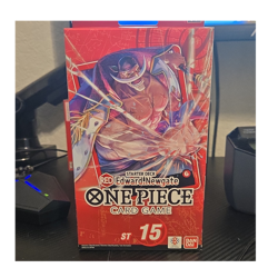 Bandai One Piece Card Game Starter Deck ST-15 Red Edward Newgate English - Image 1