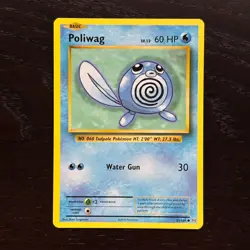 Poliwag 23/108 Pokemon Evolutions XY Regular Common Card NM - Image 1