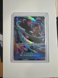 One Piece card PRB02-009 Mr. 3 (Galdino) R Parallel The Best vol.2 - Image 1