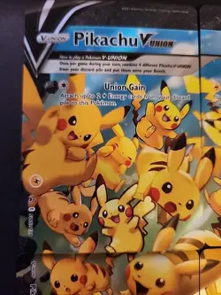 Pikachu V-Union [Set of 4] SWSH: Sword & Shield Promo Cards Holo - Image 4