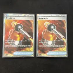 Pokemon TCG Blowtorch 117/094 Phantasmal Flames Ultra Rare NM x2 - Image 1