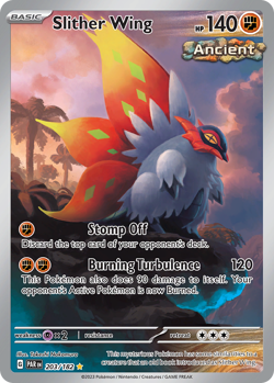 SLITHER WING 203/182 ILLUSTRATION RARE PARADOX RIFT POKEMON NEAR MINT - Image 1