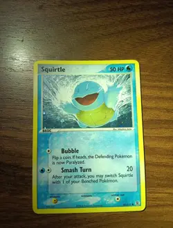 Squirtle FireRed & LeafGreen 83/112 - 2004 Nintendo - Pokemon Card - LP - Image 1