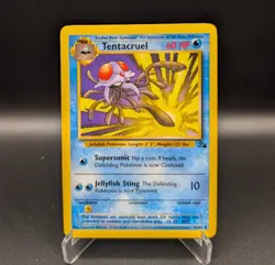 Tentacruel - 44/62 Fossil - LP - Pokemon TCG WOTC Vintage 1999 - Image 1