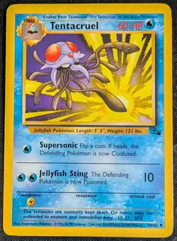 Tentacruel - 44/62 Fossil - LP - Pokemon TCG WOTC Vintage 1999 - Image 3