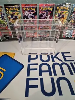 Pokemon Japanese Booster Box Acrylic Display Case - Magnetic Lid - Protection - Image 3