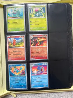Pokemon 151 BINDER Bundle w/ Holos & Reverse Holos - Gengar, Mewtwo, Charmander - Image 2
