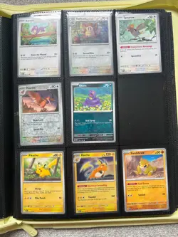 Pokemon 151 BINDER Bundle w/ Holos & Reverse Holos - Gengar, Mewtwo, Charmander - Image 4