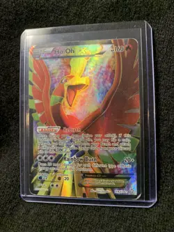 Ho-Oh EX 119/124 - Full Art Rare Holo - Pokemon - Dragons Exalted - *See Pics!* - Image 1