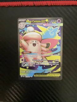 Mega Clefable ex 103/088 Pokemon TCG ME03: Perfect Order NM - Image 1