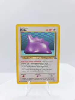 Pokemon Ditto 18/62 Fossil Regular - Image 1