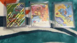Pokemon First Partner Promo Charmander Squirtle Bulbasaur MEP 037 038 039 B - Image 1