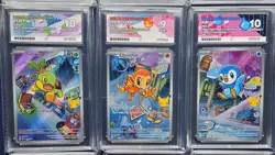 2026 Pokemon 1st Partner Illustration Collection Series 1 Full Set ACE 10 9 - Image 3