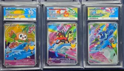 2026 Pokemon 1st Partner Illustration Collection Series 1 Full Set ACE 10 9 - Image 4