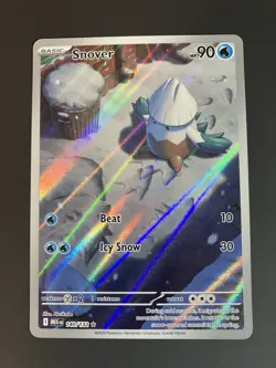 Snover 140/132 Mega Evolution - Illustration Rare - NM - Pokemon TCG - Image 1