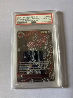 One Piece Five Elders Special Red Alt GOD DEMON PACK Full Set ENG PSA10!!!!!! - Image 3