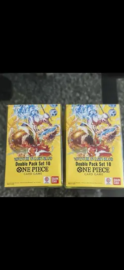 2 - One Piece Adventure on Kami's Island Double Pack Set Vol 10 OP15-EB04 SEALED - Image 1
