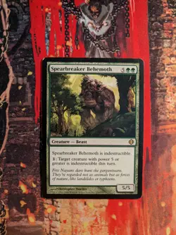 MTG Card : (1x) Spearbreaker Behemoth (Shards of Alara) - Image 1