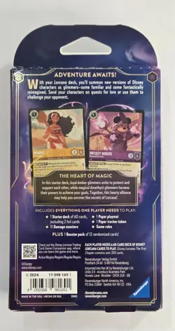 LORCANA The FIRST Chapter SEALED Starter Deck & Booster Pack DISNEY TCG - Image 3