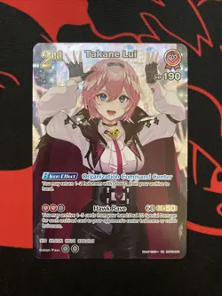 Takane Lui SR hBP01-061 Blooming Radiance hololive OFFICIAL CARD GAME English NM - Image 1