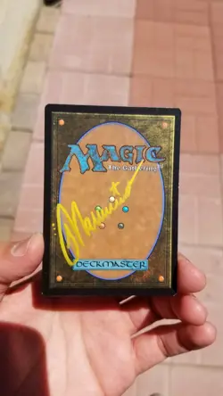 Gengar Painted Swamp Magic The Gathering Alter Custom Card - Image 2