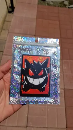 Gengar Painted Swamp Magic The Gathering Alter Custom Card - Image 5