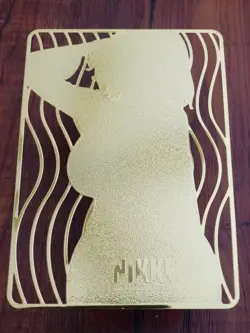 Anis - Goddess of Victory: Nikke - Goddess Story Gold Metal Card - Image 2