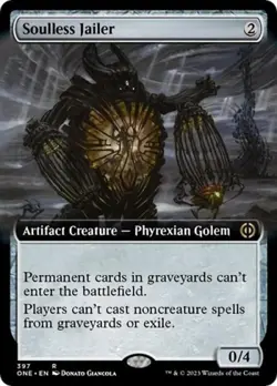 Soulless Jailer (Extended Art) - Near Mint MTG Phyrexia: All Will Be One - Image 1
