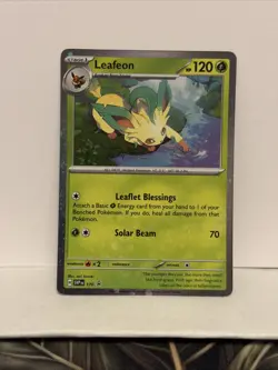 Pokemon Leafeon - (Cosmos Holo) Promo SV: Scarlet & Violet Promo Cards 170 NM - Image 1