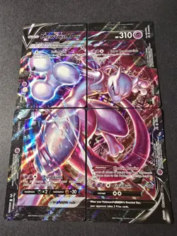 Mewtwo V-UNION [Set of 4] SWSH: Sword & Shield Promo Cards Holo - Image 1