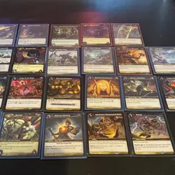 World of Warcraft TCG Upper Deck Card Lot - Ruthlessness, Angrida - ~40 Cards - Image 4